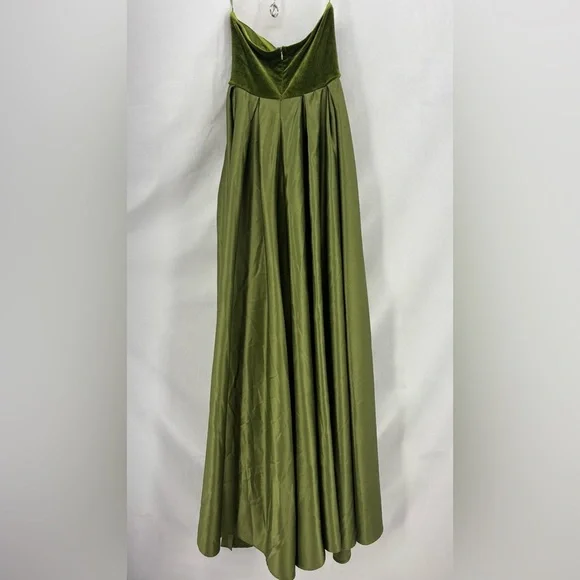 formal dresses zara Zara High Neck Satin Bridesmaid Dress